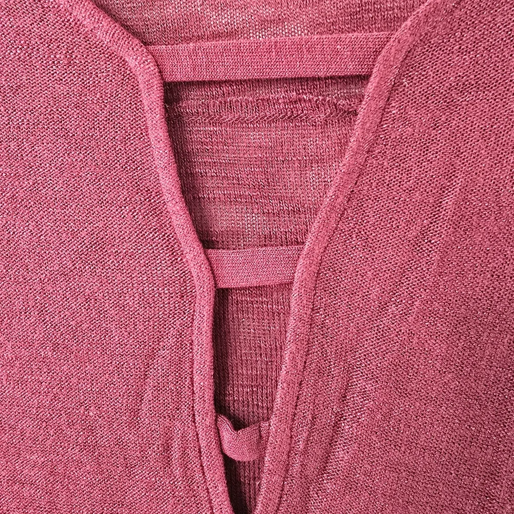 We The Intimately Free People Movement Bae Bae Layering Top NEW Burgundy Size S
